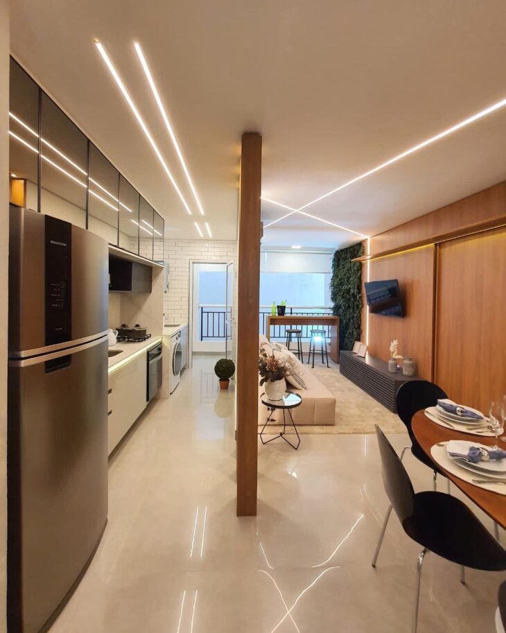 El perfil LED revoluciona el diseño de interiores con iluminación futurista