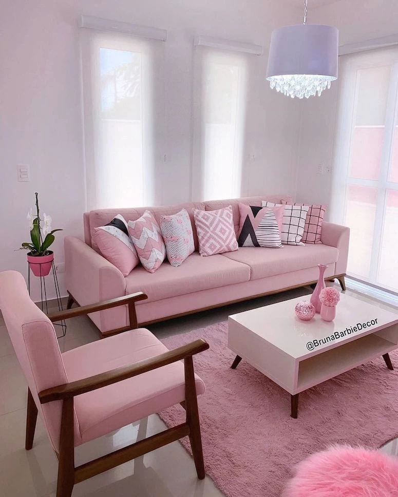 Alfombra rosa: 70 formas de incluir la pieza en tu decoración