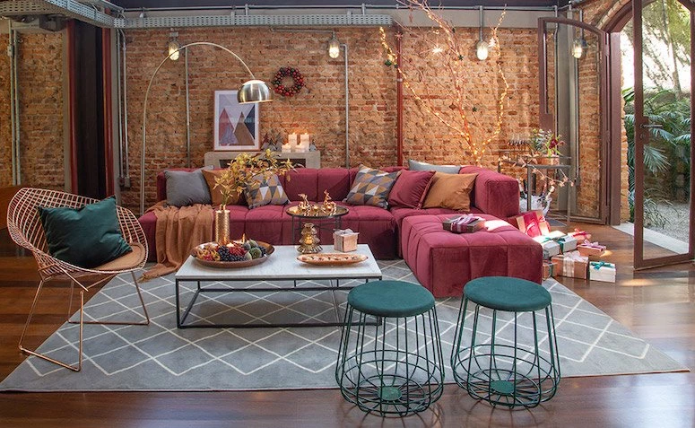 Sofá con chaise longue: 80 inspiraciones para tu salón