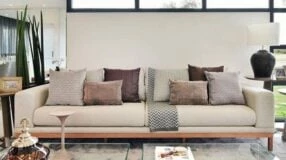 Sofá con chaise longue: 80 inspiraciones para tu salón