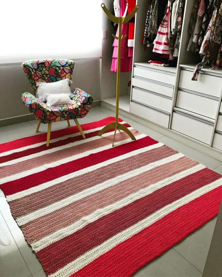 25 ideas de alfombras de hilo de punto y cómo hacer esta encantadora pieza