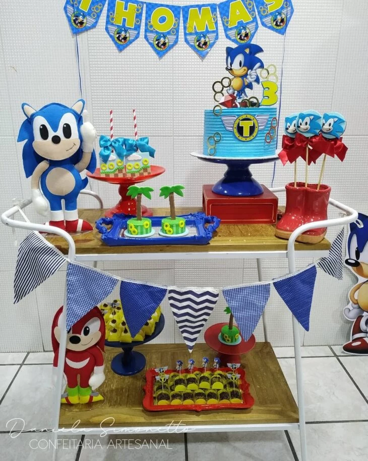 Sonic party: el erizo más querido en 50 ideas increíbles