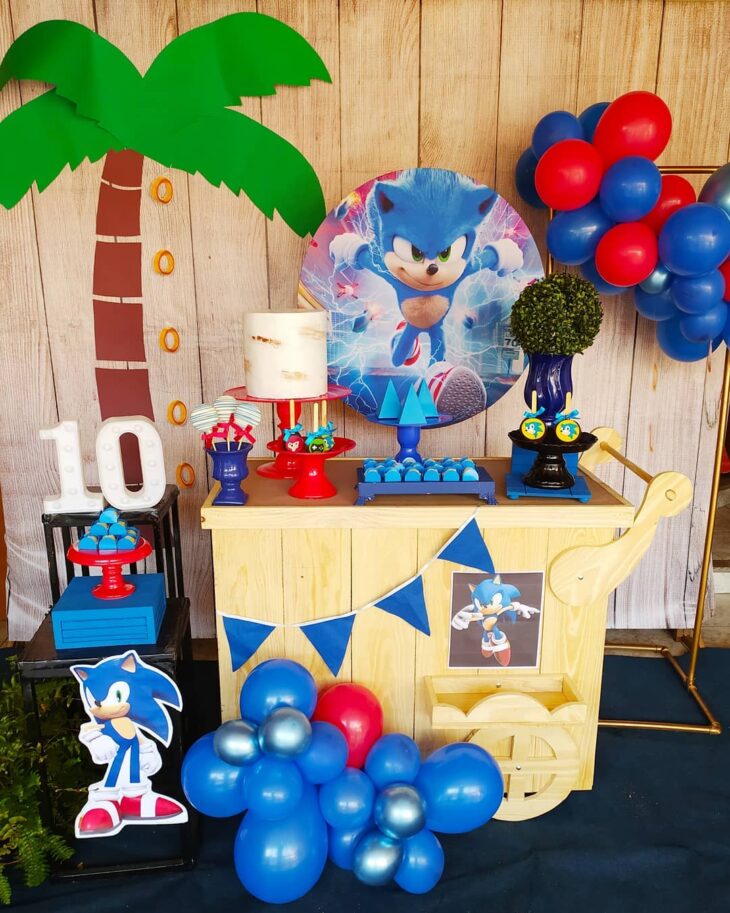 Sonic party: el erizo más querido en 50 ideas increíbles