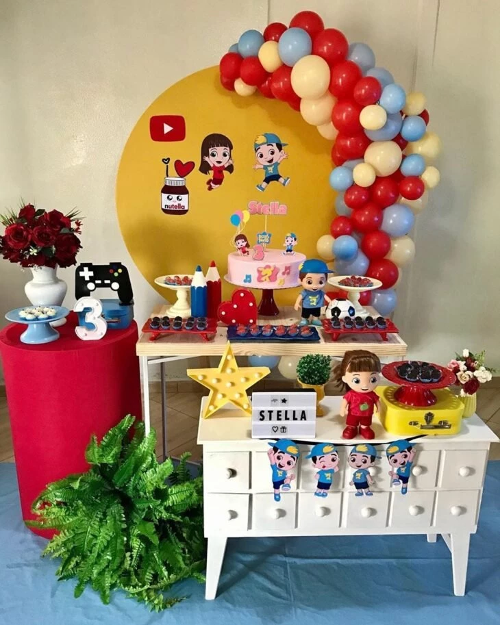 La fiesta de Luccas Neto: 45 ideas para alegrar el cumpleaños de los más pequeños