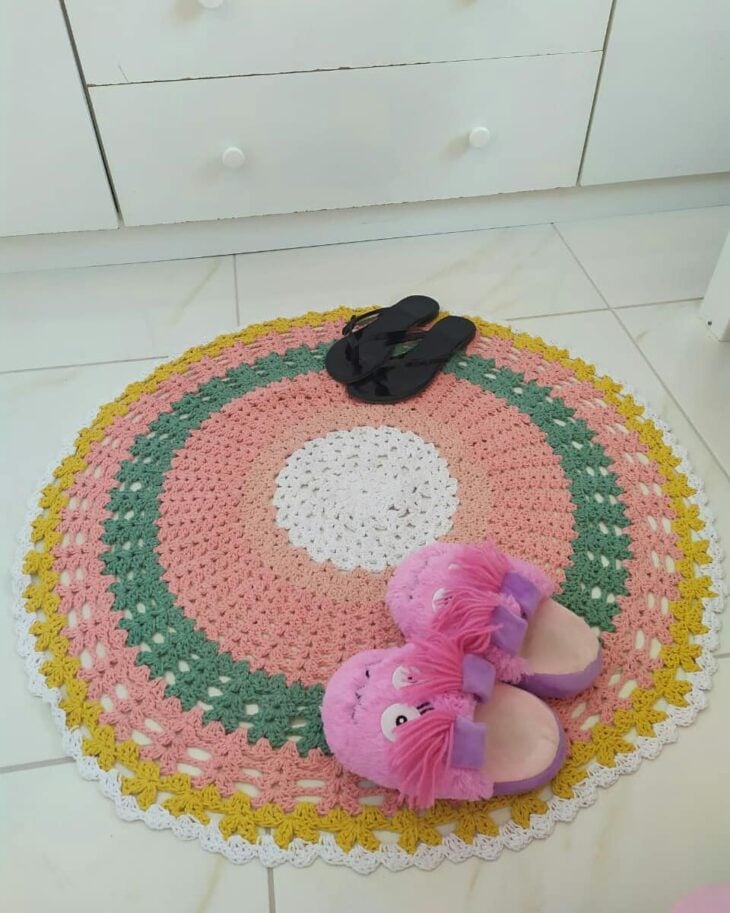 Alfombra a crochet para dormitorio: cómo decorar tu espacio con esta pieza